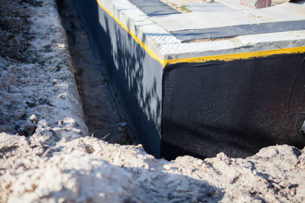 Residential Interior Drainage System installation at a Crossville, TN home by SJ Waterproofing Pros