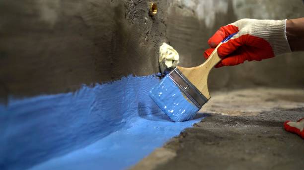 Commercial Interior Drainage System project at a Crossville, TN business property by SJ Waterproofing Pros
